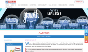 Careers.uflexltd.com thumbnail