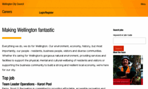 Careers.wellington.govt.nz thumbnail