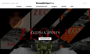 Careers.zegna.com thumbnail