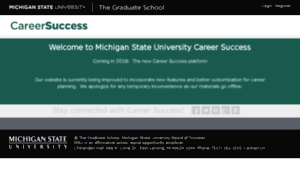 Careersuccess.msu.edu thumbnail