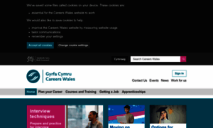 Careerswales.gov.wales thumbnail