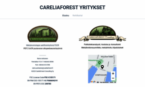 Careliaforest.fi thumbnail