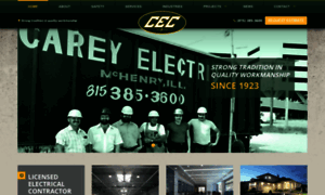 Careyelectriccontracting.com thumbnail