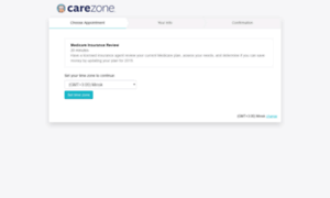 Carezone.acuityscheduling.com thumbnail