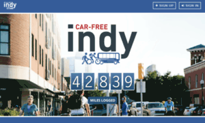 Carfree.downtownindy.org thumbnail