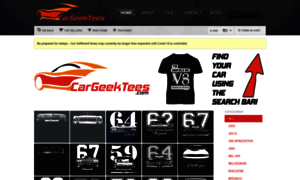 Cargeektees.com thumbnail