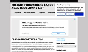 Cargoagentnetwork.com thumbnail