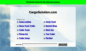 Cargosolution.com thumbnail