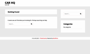 Carhq.co.nz thumbnail