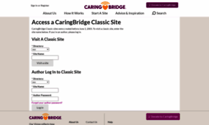 Caringbridgeclassic.org thumbnail