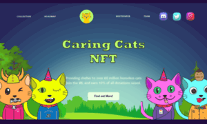 Caringcatsnft.com thumbnail