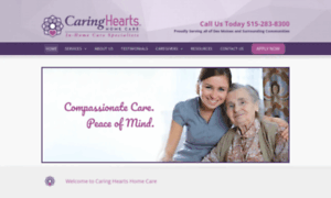 Caringheartshomecare.com thumbnail