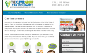 Carinsurance.theclevergroup.com thumbnail