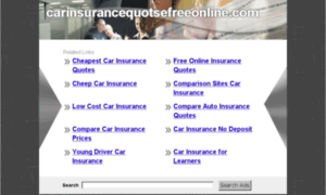 Carinsurancequotsefreeonline.com thumbnail