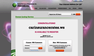 Carinsurancerates.ws thumbnail