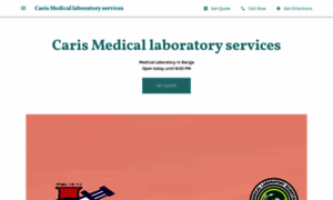 Caris-medical-laboratory-services.business.site thumbnail