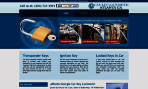 Carkey-locksmithatlanta.com thumbnail