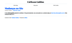 Carlissongaldino.com.br thumbnail