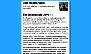 Carlmastrangelo.com thumbnail