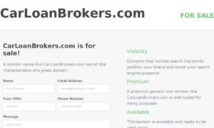 Carloanbrokers.com thumbnail