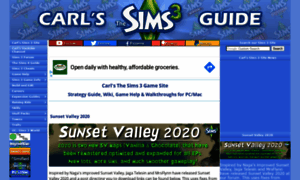 Carls-sims-3-guide.com thumbnail