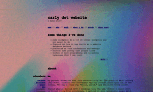 Carly.website thumbnail