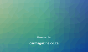 Carmagazine.co.za thumbnail