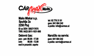 Carmax.si thumbnail