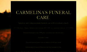 Carmelinasfuneralcare.co.uk thumbnail