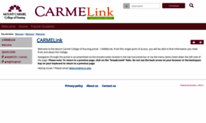 Carmelink.mccn.edu thumbnail