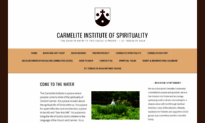 Carmeliteinstituteofspirituality.com thumbnail