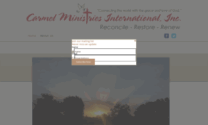 Carmelministriesinternational.org thumbnail