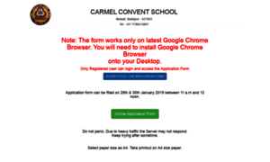 Carmelschool.co.in thumbnail