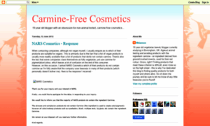 Carminefreecosmetics.blogspot.com thumbnail