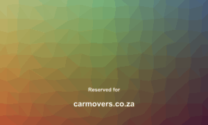 Carmovers.co.za thumbnail