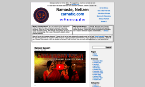 Carnatic.com thumbnail
