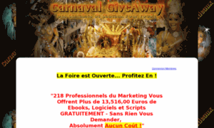 Carnaval-giveaway.com thumbnail