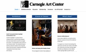 Carnegieartcenter.org thumbnail