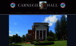 Carnegiehallwv.org thumbnail