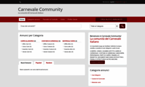 Carnevalecommunity.it thumbnail