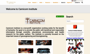 Carnicominstitute.org thumbnail
