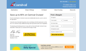Carnival.cruiselines.com thumbnail