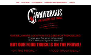 Carnivorousfoodtruck.com thumbnail