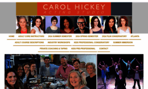 Carolhickeyactingstudio.com thumbnail