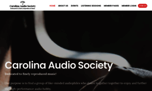 Carolinaaudiosociety.com thumbnail