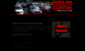 Carolinaautosales.biz thumbnail