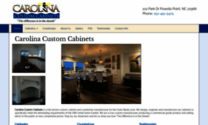 Carolinacustomcabinet.com thumbnail