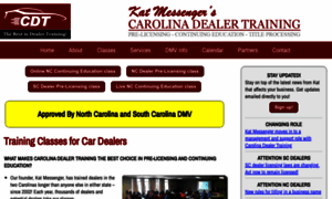 Carolinadealertraining.com thumbnail