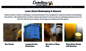 Carolinahoneybees.com thumbnail
