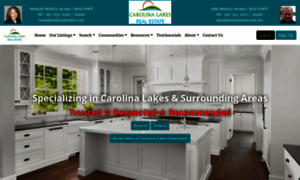 Carolinalakesrealestate.com thumbnail